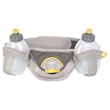  : Nathan Speed 2 Waist Pack with Two 10-Ounce Nutrition Flasks (Blue, Medium)