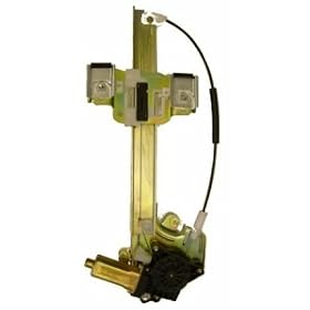 2000-2005 Buick LeSabre Rear Power Window Regulator with Motor Driver Side