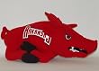 Arkansas Razorbacks Mascot Team Spirit Pillow - NCAA College Athletics Fan Shop Team Merchandise