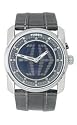 Men's Digital Animation Black Leather