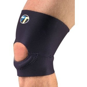 Pro-Tec Athletics Short Sleeve Knee Support Black Size Small