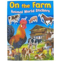 Childrens Toyshop  Toys : Brown Watson On The Farm Animal World Stickers