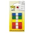 Post-it Flags, 1/2 inch, Assorted Primary Colors, One Dispenser of 100 Flags