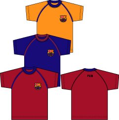 Cover image : パイピングTシャツ バルセロナ