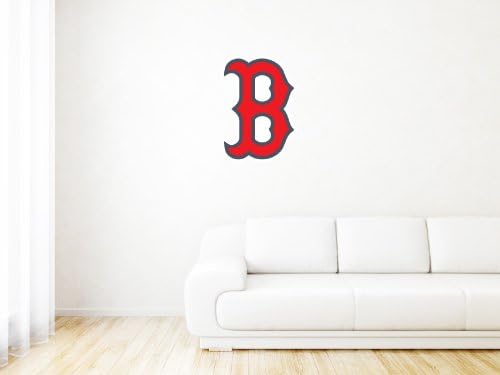 Boston Red Sox MLB Logo Wall Graphic Decal Sticker (18" x 25")
