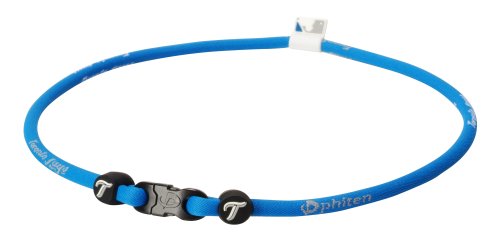 Phiten MLB Authentic X30 Necklace  Toronto Blue Jays  22 Inches