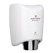 World Dryer K-974 SMARTdri High Efficiency Intelligent Automatic Hand Dryer with Aluminum White Cover, Multi-Jet Nozzle, 110-120V