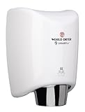 World Dryer SMARTdri High Efficiency Steel White Hand Dryer 120 Voltage