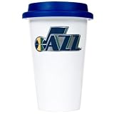 Utah Jazz Travel Coffee Cup With Lid
