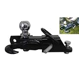 Buy 3 Way 2'' Ball Hitch Tow Hook Trailer Receiver Mount