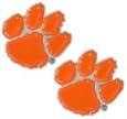 NCAA Clemson Tigers Stud Earrings