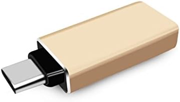 ASEER Type C Adapter, Type C USB 3.1 to USB 3.0 Female Adapter Converter for 12 Inch Apple New Macbook, Chromebook Pixel, Nokia N1, Nexus 5X / 6P, Type C Port Devices Universal- Gold