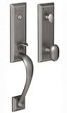 Baldwin 85352.102.FD Cody 3/4-Inch Escutcheon Handleset Emergency Egress with Oval Knob, Oil Rubbed Bronze