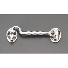 【クリックで詳細表示】37.6x76mm[ステンレス製]ドアフック