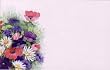 50 Memo/Enclosure/Floral/Gift Cards - Flowers (MC2046)