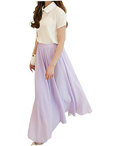 【PALERO・パレロ】 選べる5色 スカート シフォン シフォンスカート マキシ丈 マキシ レディース レディーズ ガールズ キュート エレガンス