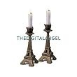 Eiffel Tower statue Candle holder candlestick sculpture set of 2 candle holders (The Digital Angel Decor)