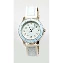 Terrain - TF-012L - Montre sport Femme - Quartz Analogique - Ecran blanc - Bracelet bleu