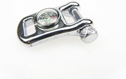 DWGEAR Adjustable Shackles - 550 Paracord Bracelets Survival Buckle Kit (10pcs) S4