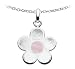 Kit Heath Sterling Silver 9E05Ps Womens Pink Shell Pendant + Chain