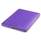 AMAZON KINDLE 4 TPU SILIKON H�LLE CASE COVER TASCHE IN LILA + QUBITS MICROFIBER TISSUEvon "QUBITS"