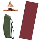 Cap Barbell Yoga Mat with Mesh Bag, Dark Rose