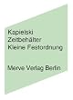 Zeitbeh�lter: Kleine Festordnung