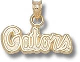 Florida Gators Solid 10K Gold ''GATORS'' 5/16'' Pendant
