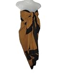 HAWAIIAN KING KAMEHAMEHA IMUA PRINT SARONG-XL