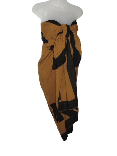 HAWAIIAN KING KAMEHAMEHA IMUA PRINT SARONG-XL