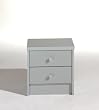 M�usbacher 0801/02/1710 Nachtkommode One ca. 38 x 37 x 34 cm silber