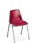 HON1001BLU - Stacking Chair, 19-1/4x19-7/8x30-1/2, 4/CT, Blue