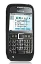 Nokia E71 Premium Black Silicon Skin Case Cover (AT&T)
