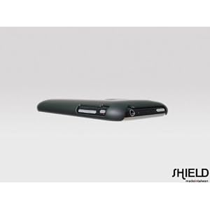 SHIELD Apple 3G 3GS iPhone Shield Polycarbonate Slim Fit Case + Microfiber Cleaning Cloth - (Black)