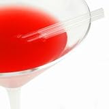 Frappe Cocktail Straws Clear 4inch | Box of 250 | Short Cocktail Straws for Martini Glasses & Margarita Glasses