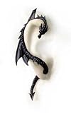 The Dragon Lure Black Earring by Alchemy Gothic, England