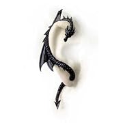 The Black Dragon's Lure Earring by Alchemy Gothic