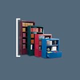 Sandusky Cabinets BD40 361884-05 84 H Five Shelf Bookcase with File Drawer Color: Dove Gray