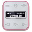 Memorex Clip & Play MMP8002-PNK - Digital player - flash 2 GB - WMA, MP3, protected WMA (DRM 10) - pink