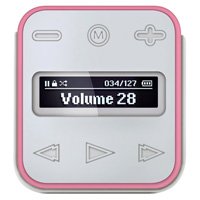 Memorex MMP8002-PNK Clip & Play 2GB MP3 Player - Pink