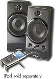 Insignia 2.1 Computer Speaker System NS-PCS40 w/ipod Dock