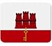 Gibraltar Flag Mousepad Mouse Pad Mat