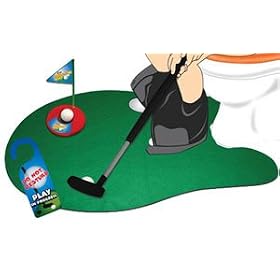 Mini golf pour toilettes, jeu original