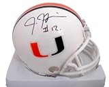 Jacory Harris Signed Miami Canes Mini Helmet GLOBAL GAI - Autographed College Helmets
