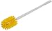 Carlisle 4000704 Sparta Spectrum Multi-Purpose Round Valve and Fitting Brush, Plastic Handle, Yellow Polyester Bristles, 6" L x 4" Dia. Brush, 30" Overall Length (Case of 6)