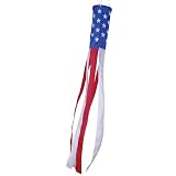 60 Stars and Stripes Patriotic Windsock