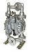 Dayton 6PY56 Pump, Diaphragm, 1 1/2in