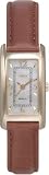 Timex T2K111 Ladies Watch with Brown Leather Strap and Mother of Pearl Dial