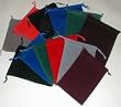 Chessex Dice: Velour Dice Bag Large (5 x 7) - Pick Your Color - Holds Approximately 90-100 Dice