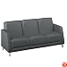 Three Seat Sofa Designer Upholstery Apple Torte Kilkenny Tweed Vinyl/Steel Legs